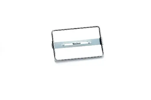 [KA000199] Support de plaque Moto CHROME (MET) 210 x 140mm