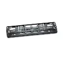 Support de plaque ERUSTAR NOIR (PP) 520 x 110 mm