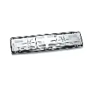 Support de plaque CHROME TRIBAL LOOK (PP) 520 x 110 mm