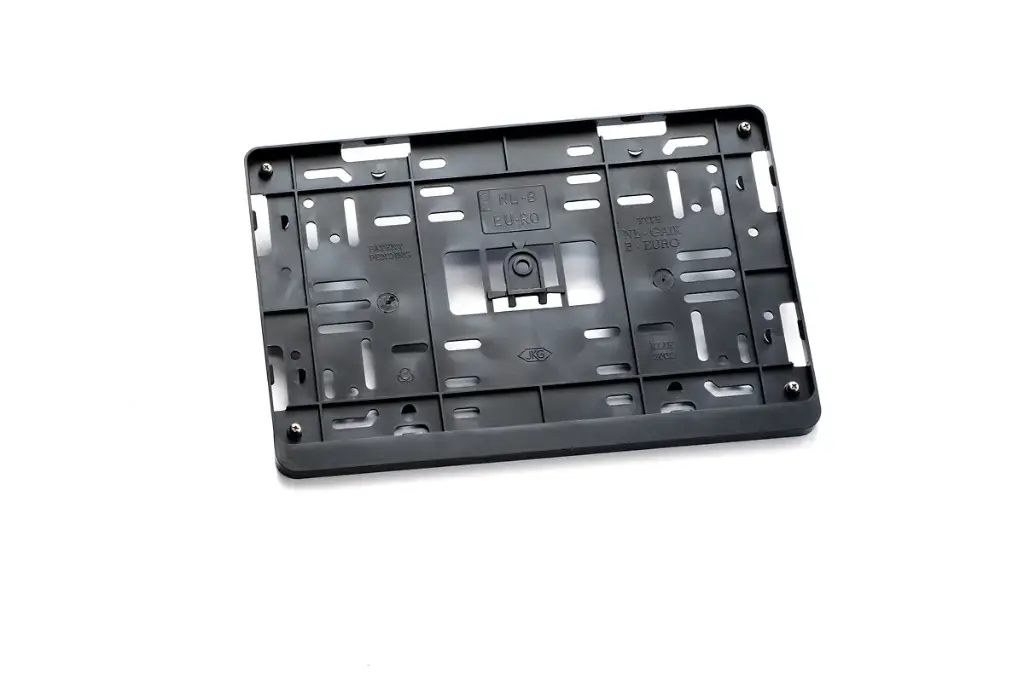 Support de plaque 4x4 NOIR (ABS) 340 x 210 mm