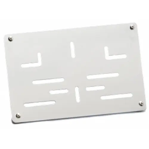 Support de plaque 4x4 NATUREL (ALU) 340 x 210 mm