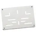 Support de plaque 4x4 NATUREL (ALU) 340 x 210 mm