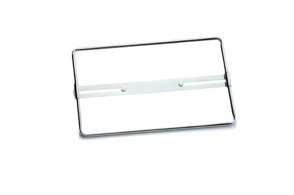 Support de plaque 4x4 CHROME (MET) 340 x 210mm