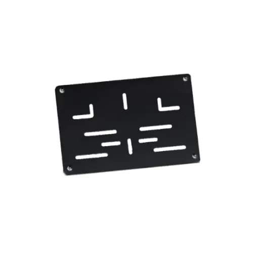Support de plaque Moto NOIR (ALU) 210 x 140mm