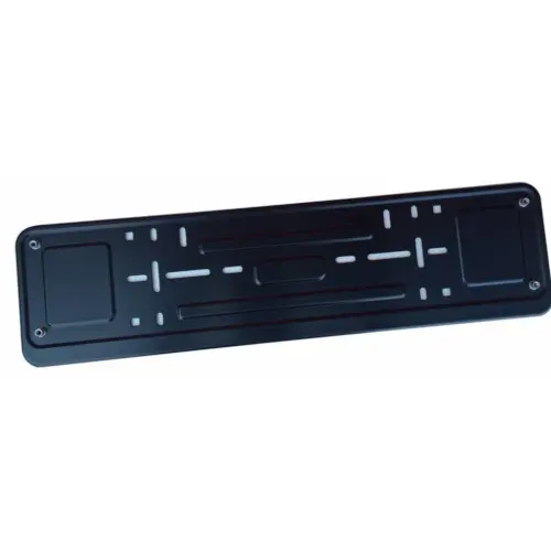 Support de plaque NOIR (ALU) 520 x 110 mm