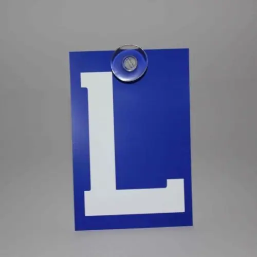 [TO000010] Rijschool (L) met zuignap