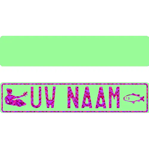 [FA000092] Funplaat groen mint