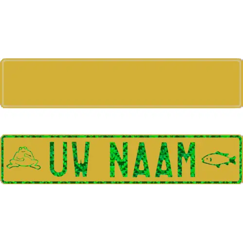 [FA000228] Funplaat goud