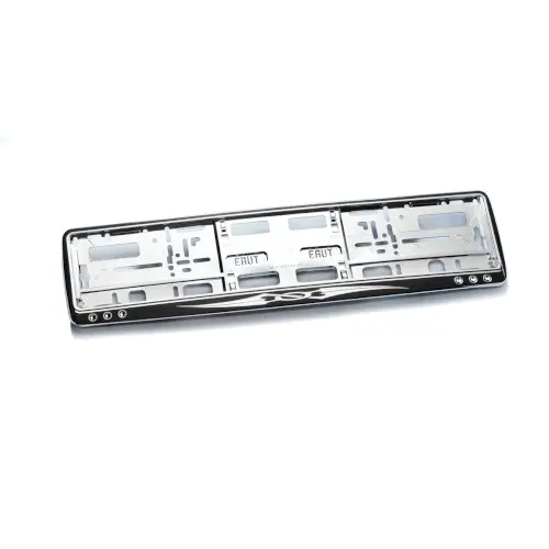 [KA000120] Nummerplaathouder CRHOME TRIBAL LOOK (PP) 520 x 110 mm