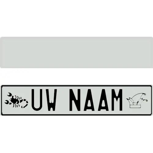 [FA000140] Plaque fun blanc REFLEX