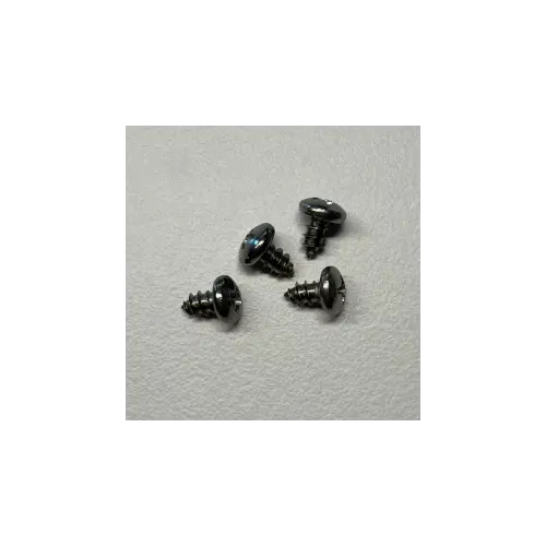 [KA000211] Schroefjes mini nummerplaathouder INOX (4 stuks)